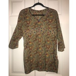 Indian Short Kurti/Tunic Top